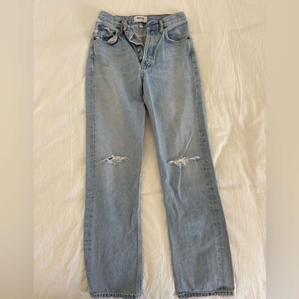 Agolde 90’s pinch waist jeans size 23